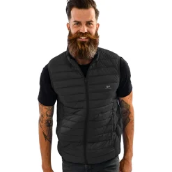 Zillertaler Trachtenwelt Jacken|Jacken-Unisex Daunen-Optik-Steppweste, Schwarz