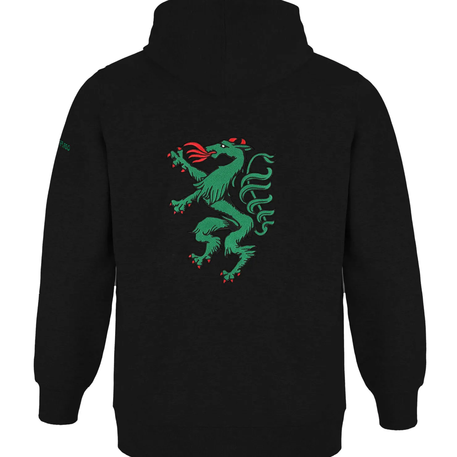 Zillertaler Trachtenwelt Pullover & Hoodies-Unisex Hoodie "Steiermark", Schwarz Grau